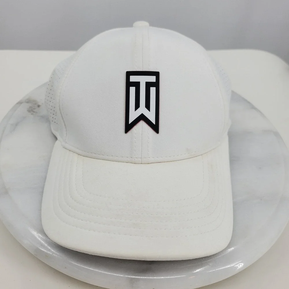 Nike Tiger Woods Legacy91 Dri-FIT ADV Golf Hat White S/M DH1344-100 Mens Cap